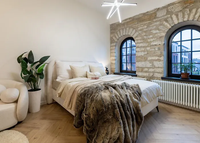 Stylish Loft In Volta Quarter Lägenhet